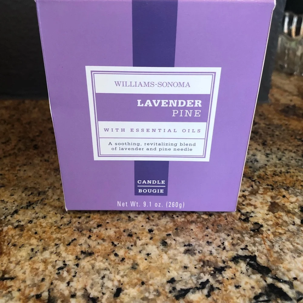Williams Sonoma Lavender Pine candle